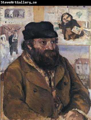Camille Pissarro Portrait Paul Cezanne